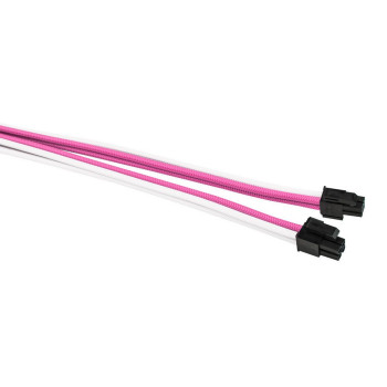 Cable 1St Player Steampunk 35cm Power Extension Color:White, pink