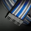 Extension cord Antec PSUSCB30-401-BG/WB 0-761345-99948-9 300mm Color:Blue, Gray