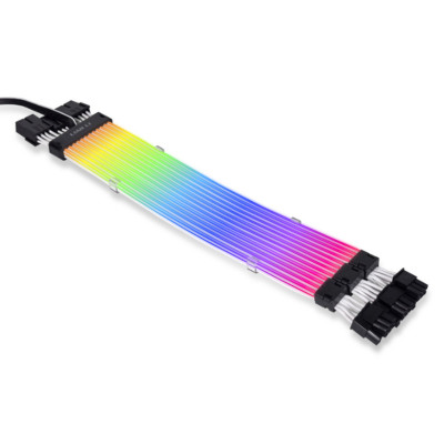 Cable LIAN-LI ADDRESSABLE RGB STRIMER PLUS V2 TRIPLE 8-PIN PW12-PV2 300mm.. Cable LIAN-LI ADDRESSABLE RGB STRIMER PLUS V2 TRIPLE 8-PIN PW12-PV2 300mm..