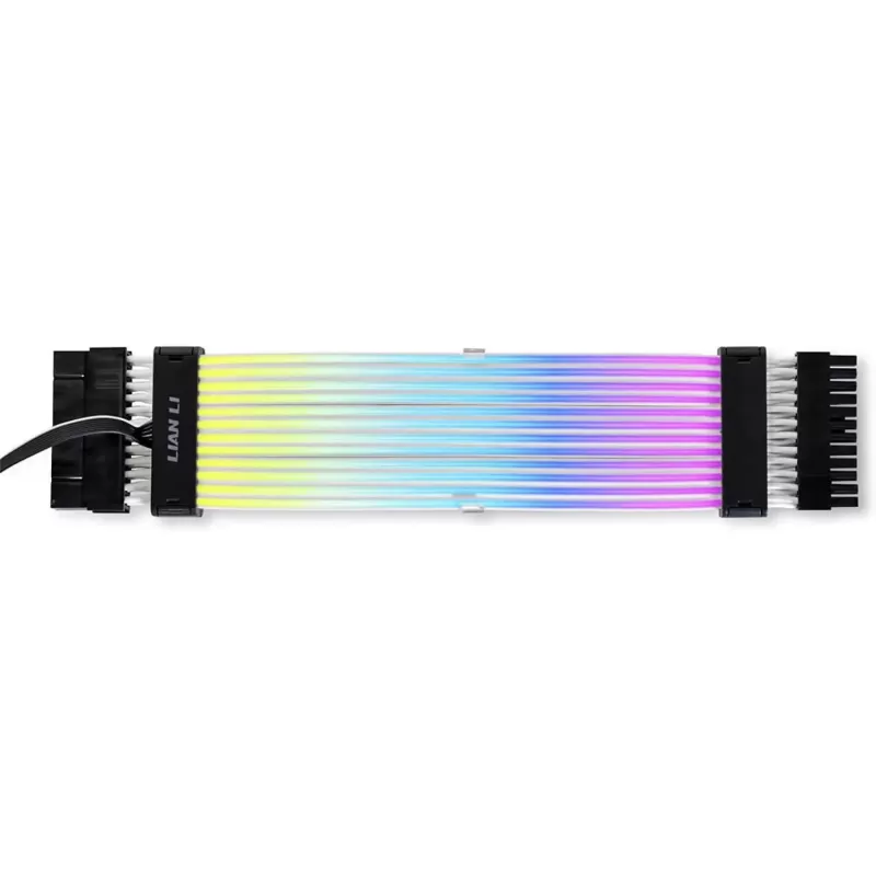 Cable LIAN-LI ADDRESSABLE RGB STRIMER PLUS V2 24-PIN PW24-PV2 200mm Color:black Cable LIAN-LI ADDRESSABLE RGB STRIMER PLUS V2 24-PIN PW24-PV2 200mm Color:black