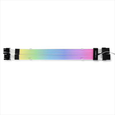 כבל LIAN-LI ADDRESSABLE RGB STRIMER PLUS V2 8-PIN PW8-PV2 300mm צבע שחור