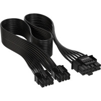 כבל Corsair 600W PCIe 5.0 12VHPWR Type-4 PSU Power Cable CP-8920284 צבע שחור כבל Corsair 600W PCIe 5.0 12VHPWR Type-4 PSU Power Cable CP-8920284 צבע שחור