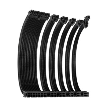 Набор кабелей Antec Extension Cable Kit x6 черный AT-ECAB-BK300-C1P4-BK
