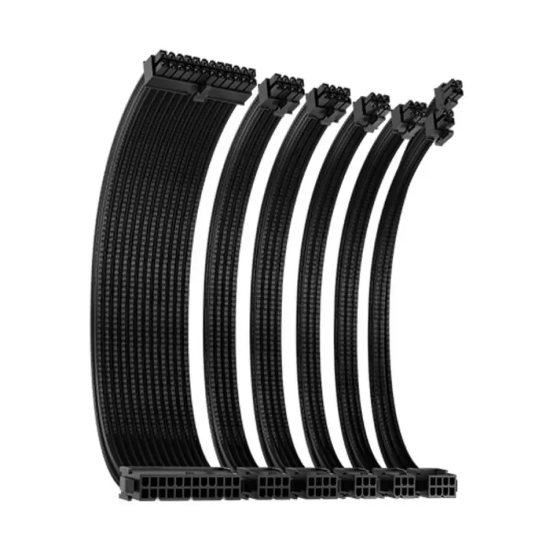 סט כבלים Antec Extension Cable Kit x6 שחור AT-ECAB-BK300-C1P4-BK 0-761345-77503-8
