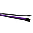 Cable 1St Player Steampunk 35cm Power Extension Color:black, purple