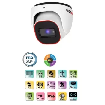 Webcam AHD DI-320A-28 2MP 2.8 20M 4in1 DI-320A-28