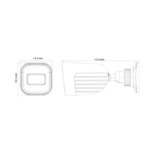 Webcam I2-320a-28 AHD 2.8 2MP I2-320A-28