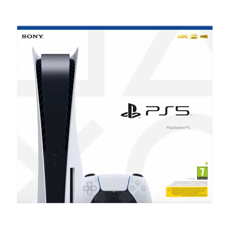 Console Sony PlayStation 5 Blu-ray 825GB + Controller CFI-1216A