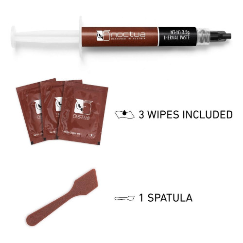 הזמנה מוקדמת (צפי 64 יום): משחה טרמית Noctua NT-H1 SW-Edition Thermal Paste 3.5g NT-H1-SW-EDITION צבע אפור