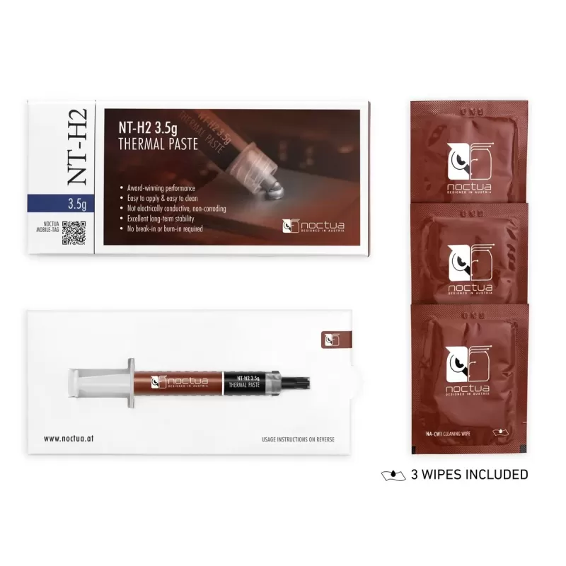 Thermal Grease Noctua NT-H2 Tybrid Thermal Compound 3.5g NT-H2 Color:gray