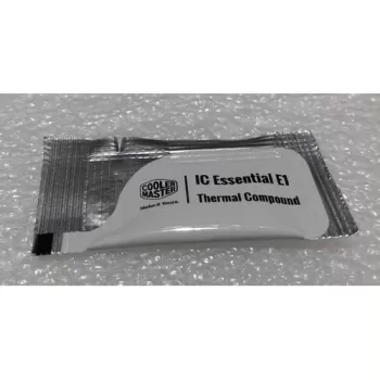 Disposable CPU Thermal Compound for Laptop and Desktop PC Cooler Master IC Essential E1 Color:gray Disposable CPU Thermal Compound for Laptop and Desktop PC Cooler Master IC Essential E1 Color:gray