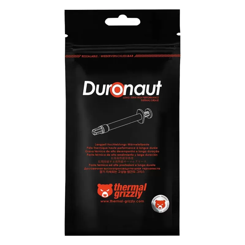 Thermal Grease Thermal Grizzly Duronaut 2g TG-D-002-R Color:gray Thermal Grease Thermal Grizzly Duronaut 2g TG-D-002-R Color:gray