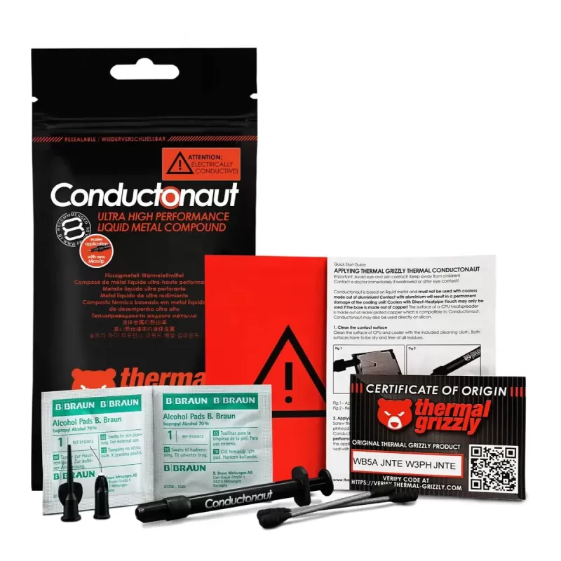 Thermal Grease Thermal Grizzly Conductonaut Liquid Metal 1g TG-C-001-R