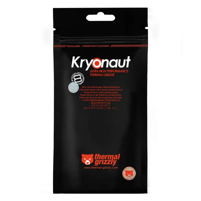 Термоподарок Thermal Grizzly Kryonaut 1g TG-K-001-RS Цвет:серый