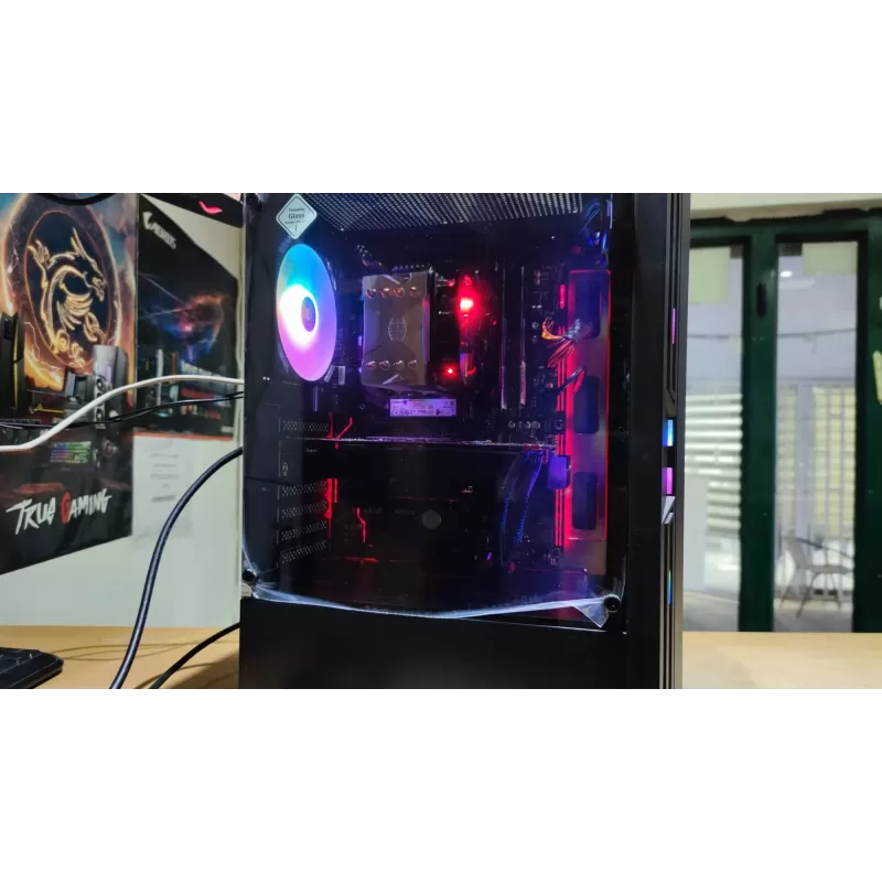 Refurbished gaming desktop COMP-MASTER Intel Core i7-7700 16GB GTX 1060 SSD:1TB Windows 11 Color:black