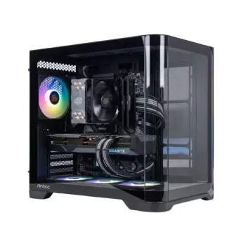 מחשב גיימינג C5 Curve ARGB 750W B860M WiFi U5-250KF 32GB 1TB NVMe RTX 5060 CGX-U55644