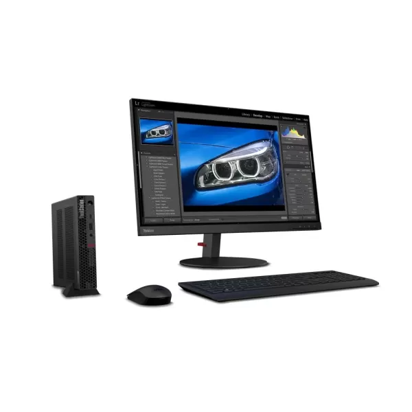 מחשב מיני Lenovo ThinkStation P350 Tiny 30EF000GIV Intel Core i7-11700T 16GB NVIDIA T600 SSD:512GB Windows 10 Pro צבע שחור