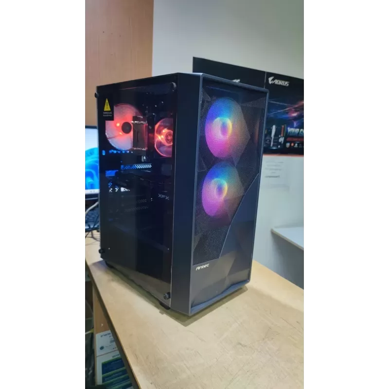 מחשב גיימינג למתחילים - AMD Ryzen 5 5500 + RX 6600 8GB VRAM + 16GB RAM - G-LITE-54