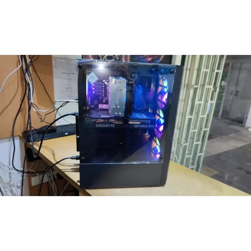 מחשב גיימינג מקצועי - Intel Core i5 12400F + RTX 4060 8GB VRAM + 16GB RAM - G-PRO-187
