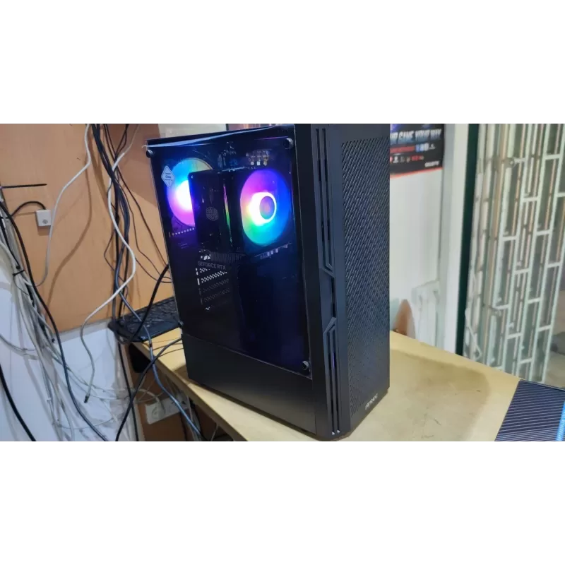 מחשב גיימינג מקצועי - Intel Core i5 12400F + RTX 4060 8GB VRAM + 16GB RAM - G-PRO-187