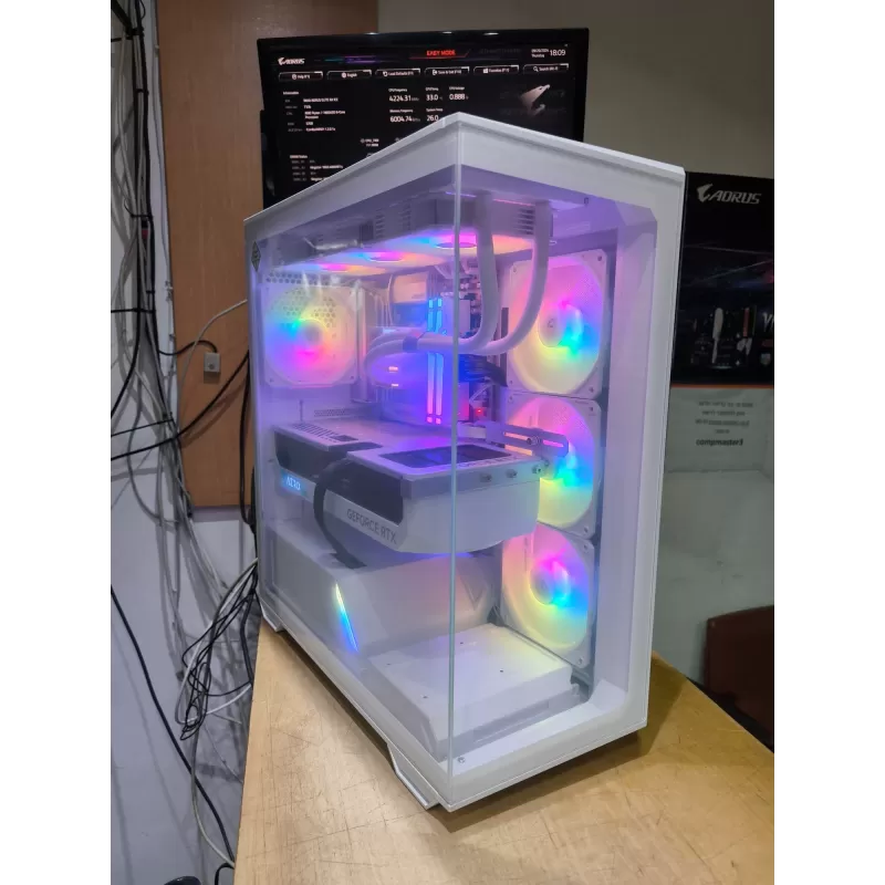 מחשב גיימינג מקצועי - AMD Ryzen 7 7800X3D + RTX 4080 SUPER 16GB VRAM + 32GB RAM - G-PRO-238