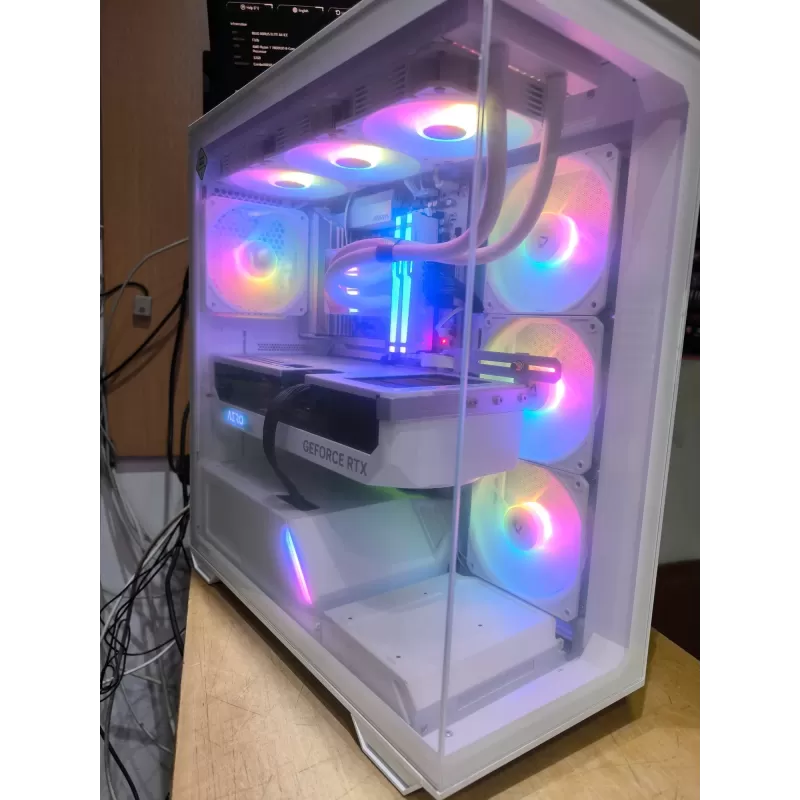 מחשב גיימינג מקצועי - AMD Ryzen 7 7800X3D + RTX 4080 SUPER 16GB VRAM + 32GB RAM - G-PRO-238