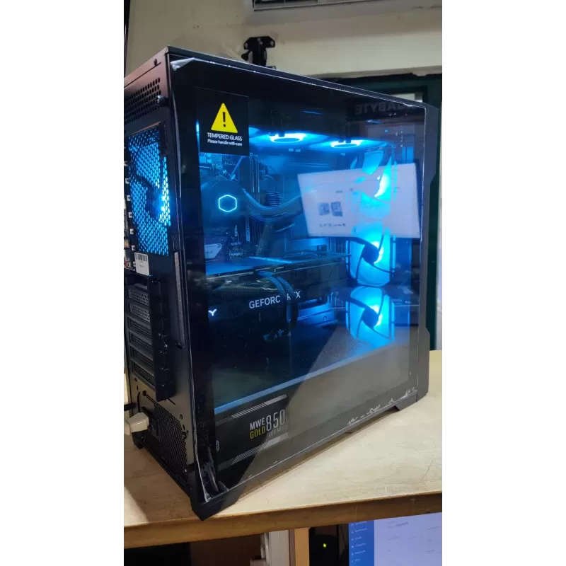 מחשב גיימינג מקצועי - AMD Ryzen 7 7800X3D + RTX 4070 Ti SUPER 16GB VRAM + 32GB RAM - G-PRO-246 מחשב גיימינג מקצועי - AMD Ryzen 7 7800X3D + RTX 4070 Ti SUPER 16GB VRAM + 32GB RAM - G-PRO-246