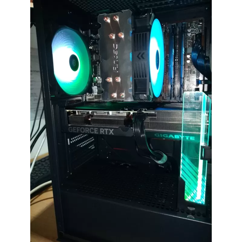 מחשב גיימינג מקצועי - Intel Core i5 13400F + RTX 4070 12GB VRAM + 32GB RAM - G-PRO-270