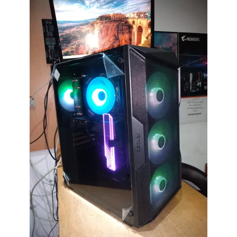 מחשב גיימינג מקצועי - Intel Core i5 13400F + RTX 4070 12GB VRAM + 32GB RAM - G-PRO-270