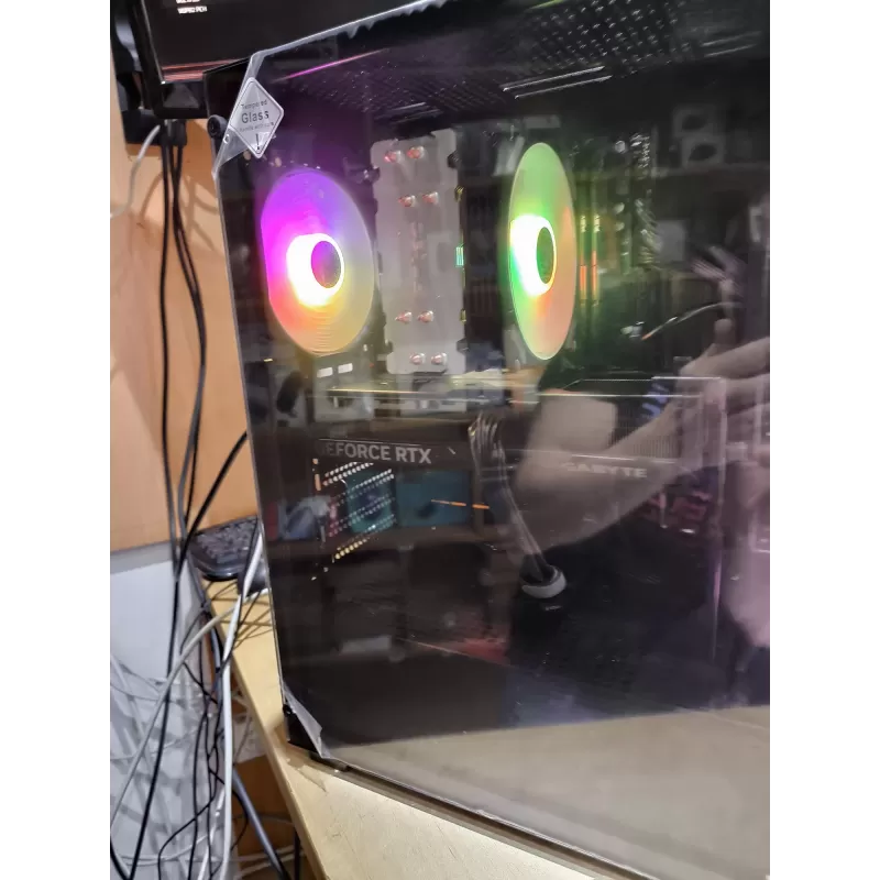 מחשב גיימינג מקצועי - Intel Core i5 13400F + RTX 4070 12GB VRAM + 32GB RAM - G-PRO-385