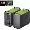 Игровой компьютер GMKtec NEO-X1 Pro R9 9955HX3D RTX 5070 32GB 1TB AMD NEO X1 Pro Цвет:серый