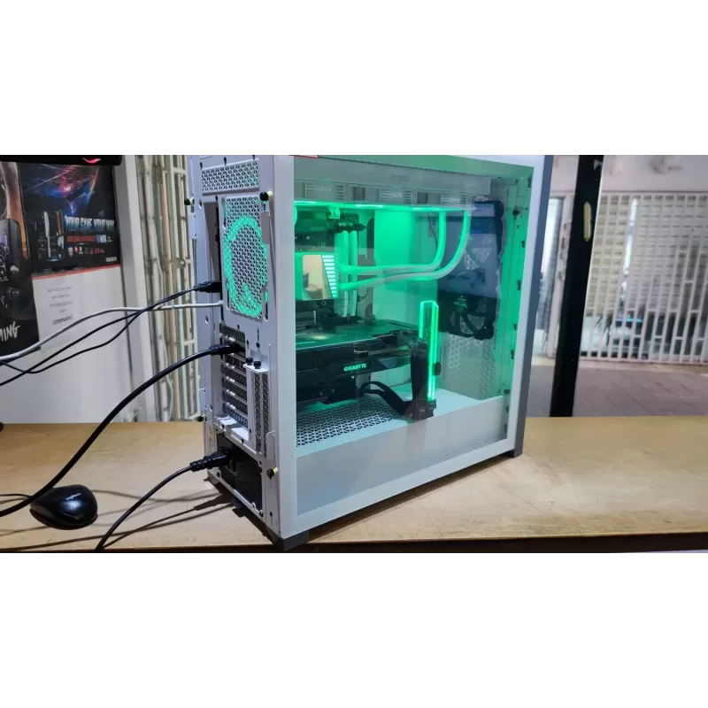 מחשב גיימינג מקצועי - AMD Ryzen 7 7800X3D + RX 7800 XT 16GB VRAM + 32GB RAM - G-PRO-188