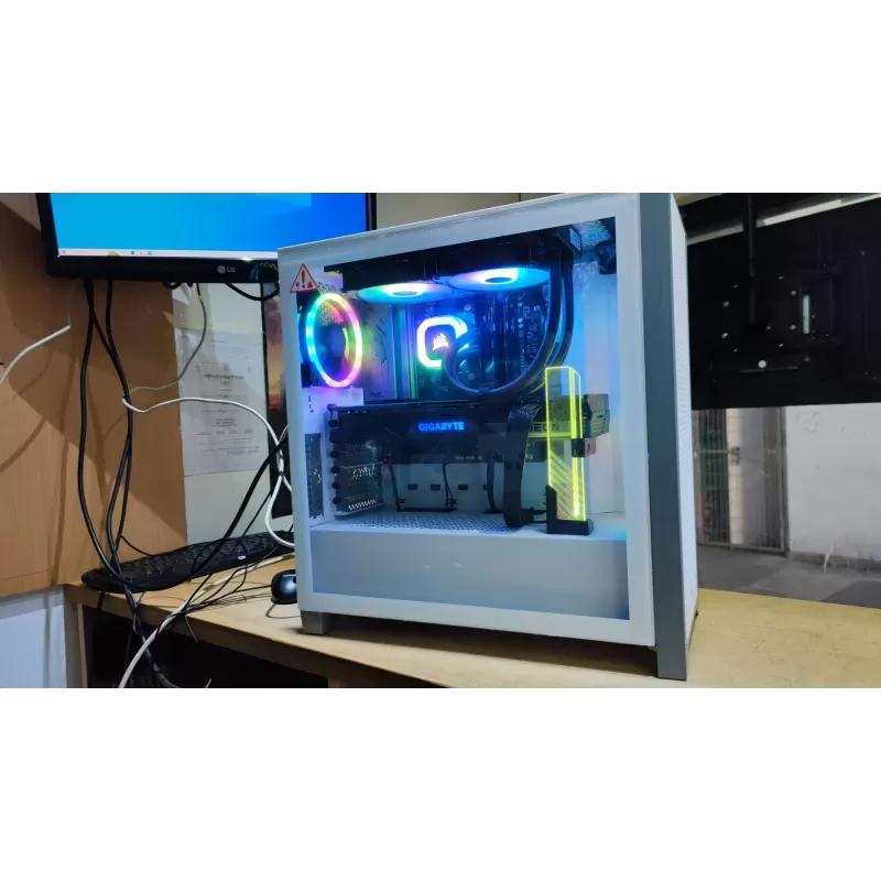 Pro Gaming PC - Intel Core i5 12400F + RTX 4070 12GB VRAM + 16GB RAM - G-PRO-247 Pro Gaming PC - Intel Core i5 12400F + RTX 4070 12GB VRAM + 16GB RAM - G-PRO-247