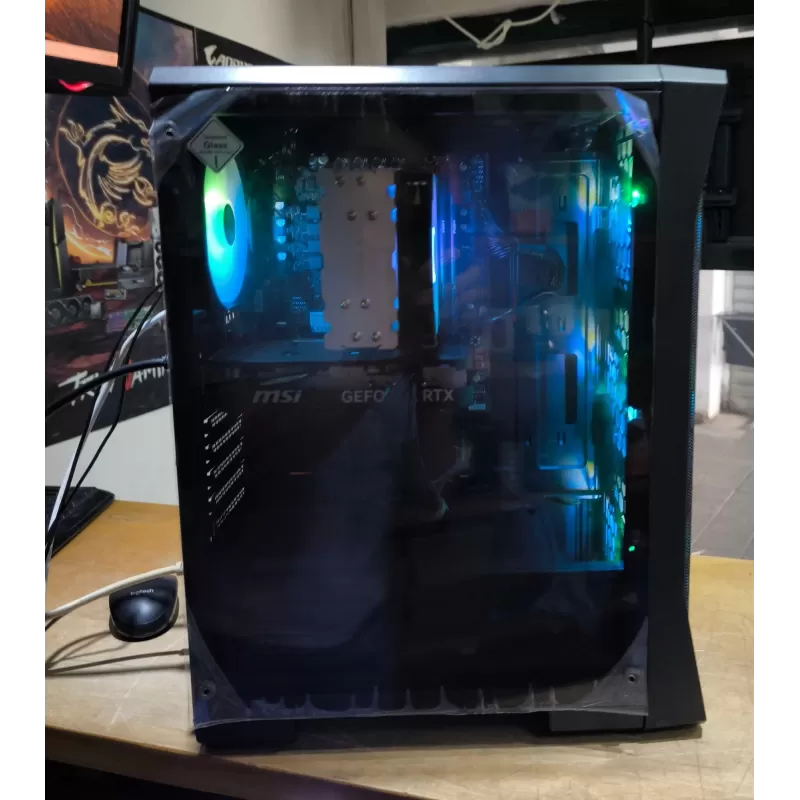 מחשב גיימינג מקצועי - Intel Core i5 12400F + RTX 4060 8GB VRAM + 16GB RAM - G-PRO-330