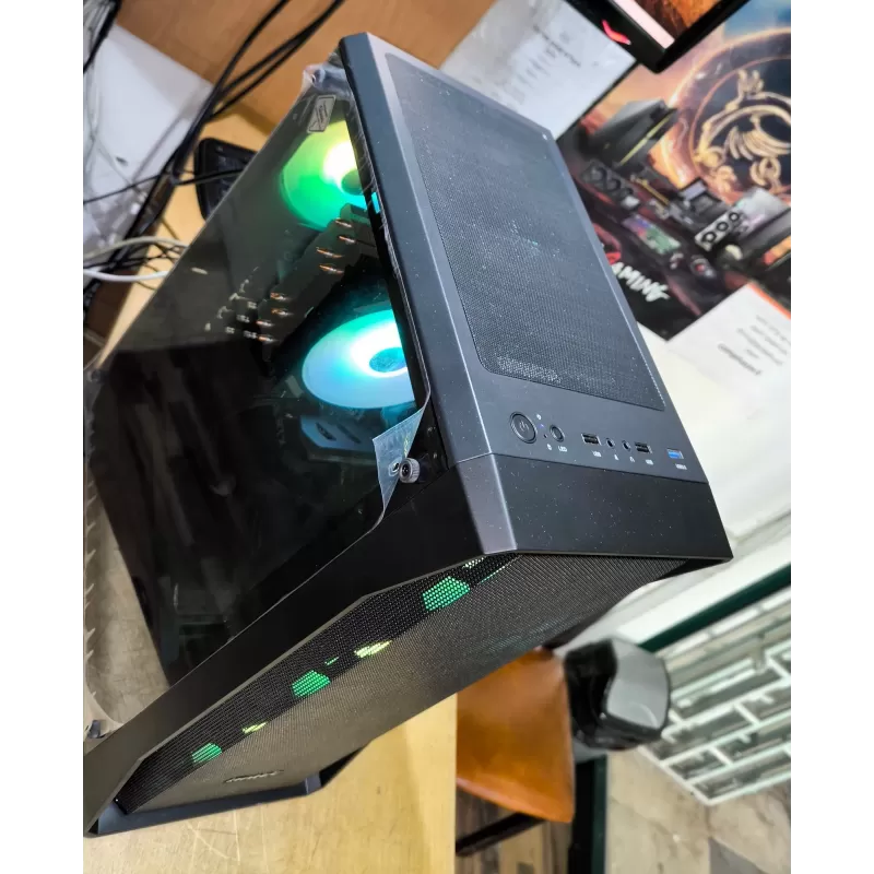 מחשב גיימינג מקצועי - Intel Core i5 12400F + RTX 4060 8GB VRAM + 16GB RAM - G-PRO-330