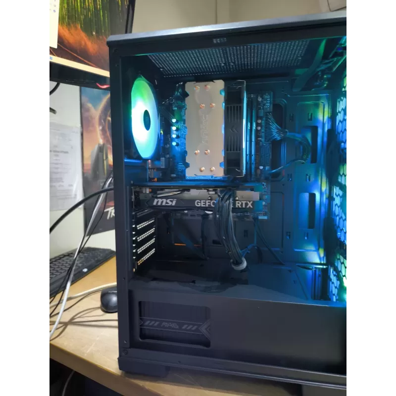 מחשב גיימינג מקצועי - Intel Core i5 12400F + RTX 4060 8GB VRAM + 16GB RAM - G-PRO-330