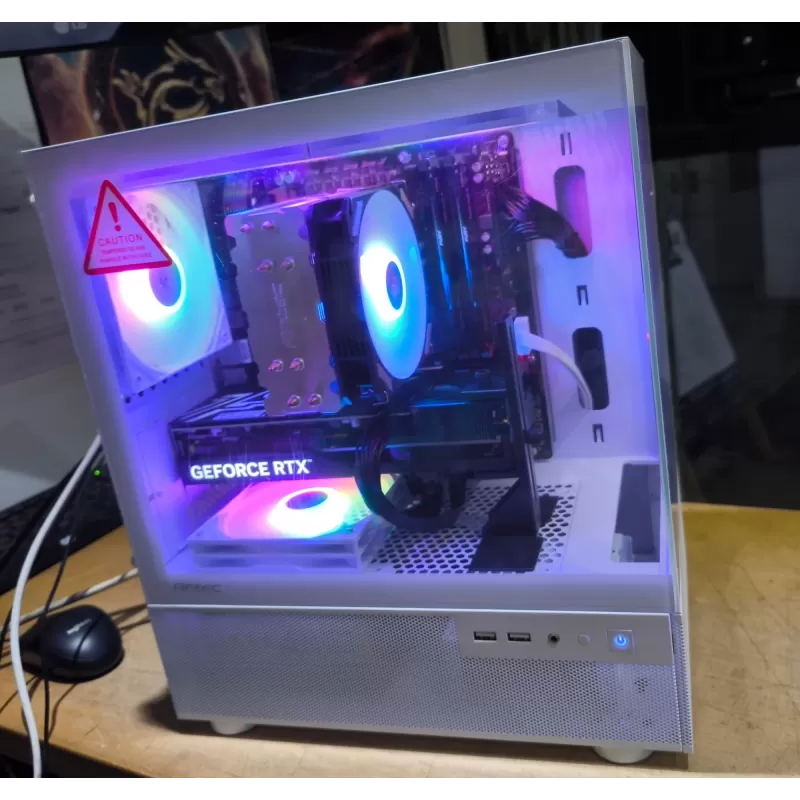 Pro Gaming PC - Intel Core i5 12400F + RTX 4070 12GB VRAM + 32GB RAM - G-PRO-386 Pro Gaming PC - Intel Core i5 12400F + RTX 4070 12GB VRAM + 32GB RAM - G-PRO-386