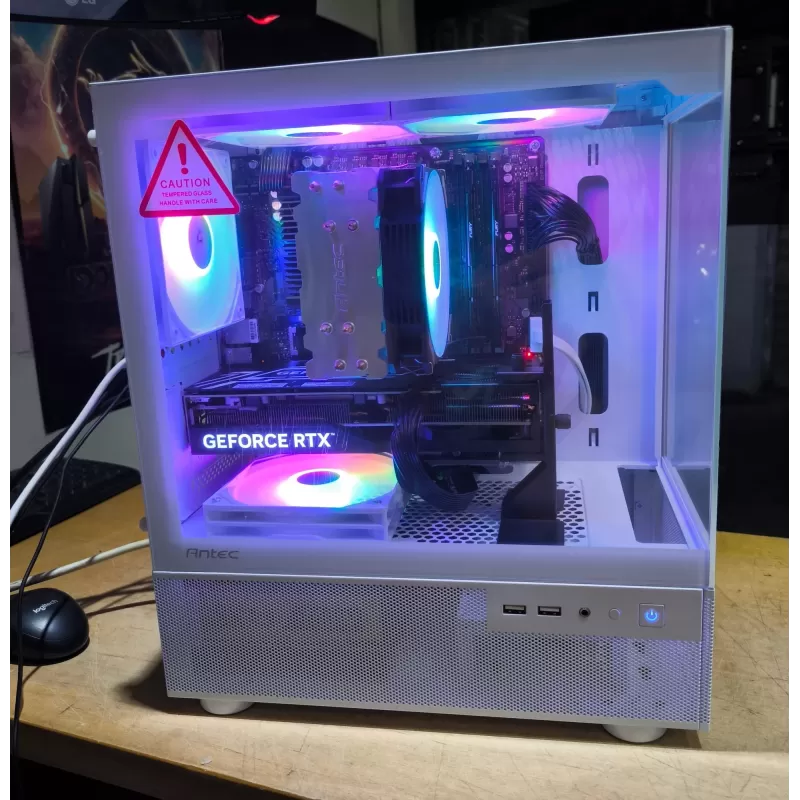 Pro Gaming PC - Intel Core i5 12400F + RTX 4070 12GB VRAM + 32GB RAM - G-PRO-386 Pro Gaming PC - Intel Core i5 12400F + RTX 4070 12GB VRAM + 32GB RAM - G-PRO-386