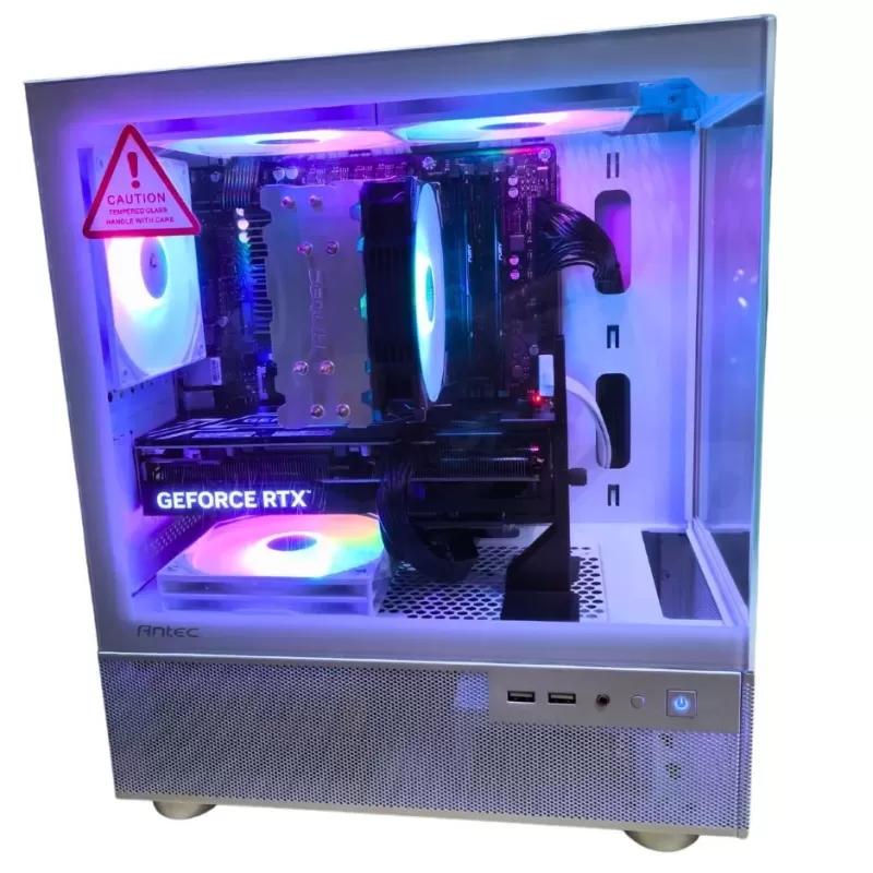 Pro Gaming PC - Intel Core i5 12400F + RTX 4070 12GB VRAM + 32GB RAM - G-PRO-386 Pro Gaming PC - Intel Core i5 12400F + RTX 4070 12GB VRAM + 32GB RAM - G-PRO-386