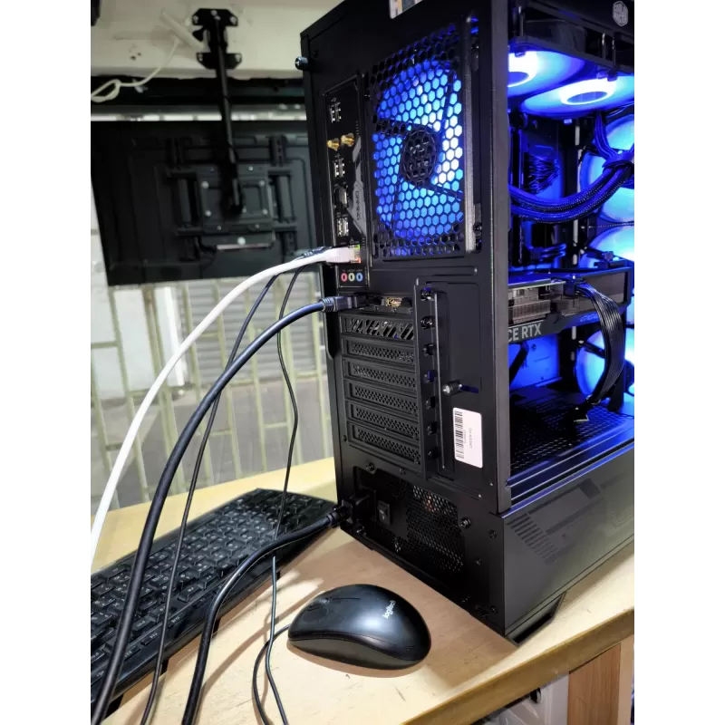 Pro Gaming PC - Intel Core i7 14700F + RTX 4070 12GB VRAM + 32GB RAM - G-PRO-396 Pro Gaming PC - Intel Core i7 14700F + RTX 4070 12GB VRAM + 32GB RAM - G-PRO-396