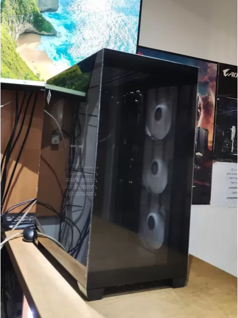 מחשב גיימינג מקצועי - AMD Ryzen 5 7600 + RTX 5060 Ti 8GB VRAM + 32GB RAM - G-PRO-663
