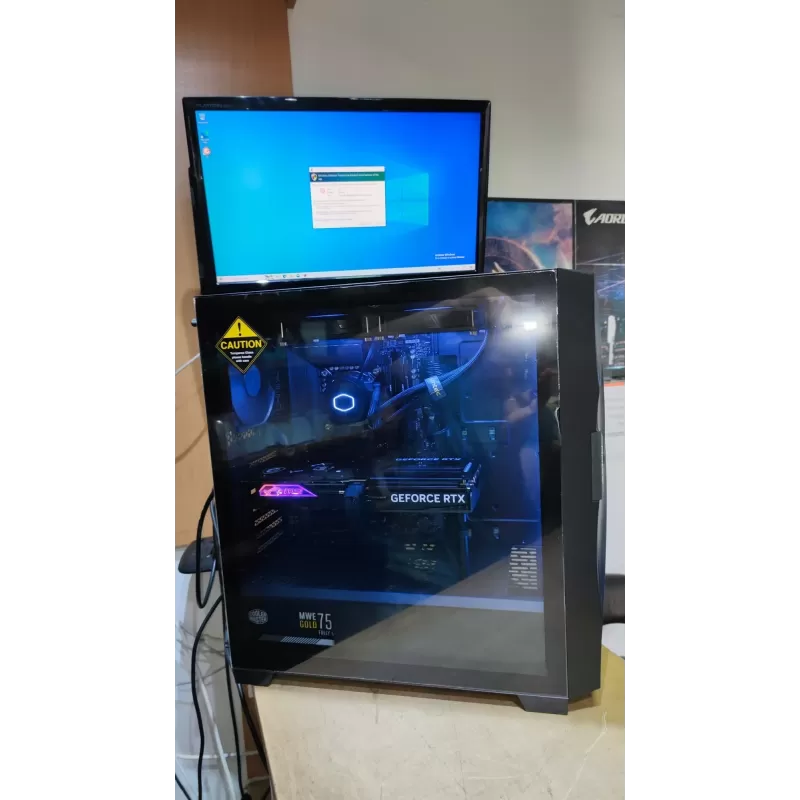 מחשב גיימינג מקצועי - Intel Core i7 14700F + RTX 4070 12GB VRAM + 32GB RAM - G-PRO-240