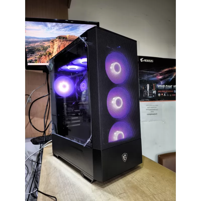 מחשב גיימינג מקצועי - Intel Core i7 14700 + RTX 4060 Ti 8GB VRAM + 32GB RAM - G-PRO-397