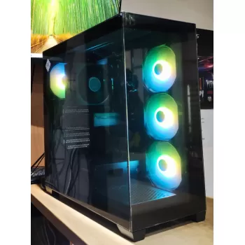 מחשב גיימינג מקצועי - AMD Ryzen 7 7700 + RTX 5060 Ti 16GB VRAM + 32GB RAM - G-PRO-664