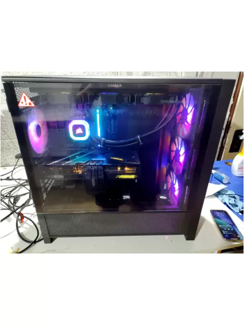 מחשב גיימינג מקצועי - AMD Ryzen 9 9900X3D + RX 9070 XT 16GB VRAM + 32GB RAM - G-PRO-876