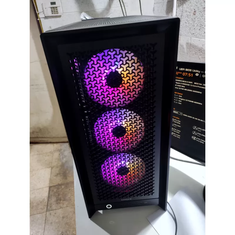 מחשב גיימינג מקצועי - AMD Ryzen 9 9900X3D + RX 9070 XT 16GB VRAM + 32GB RAM - G-PRO-876