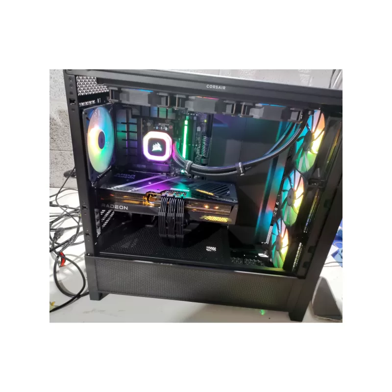 מחשב גיימינג מקצועי - AMD Ryzen 9 9900X3D + RX 9070 XT 16GB VRAM + 32GB RAM - G-PRO-876