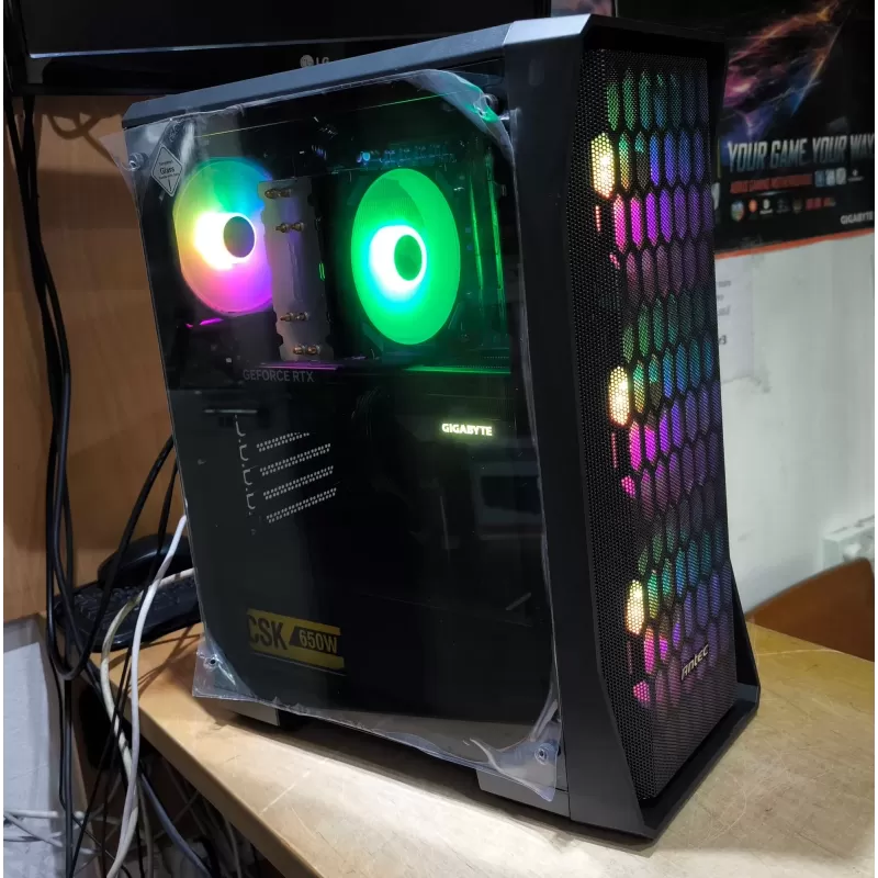 Pro Gaming PC - Intel Core i5 12400F + RTX 4060 Ti 8GB VRAM + 16GB RAM - G-PRO-190