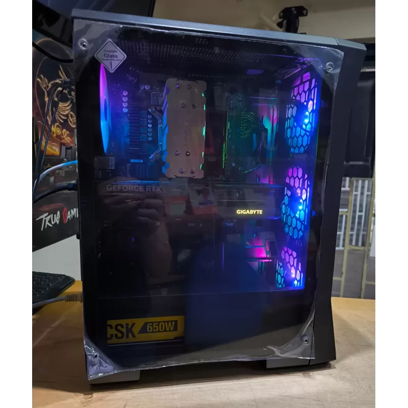 Pro Gaming PC - Intel Core i5 12400F + RTX 4060 Ti 8GB VRAM + 16GB RAM - G-PRO-190