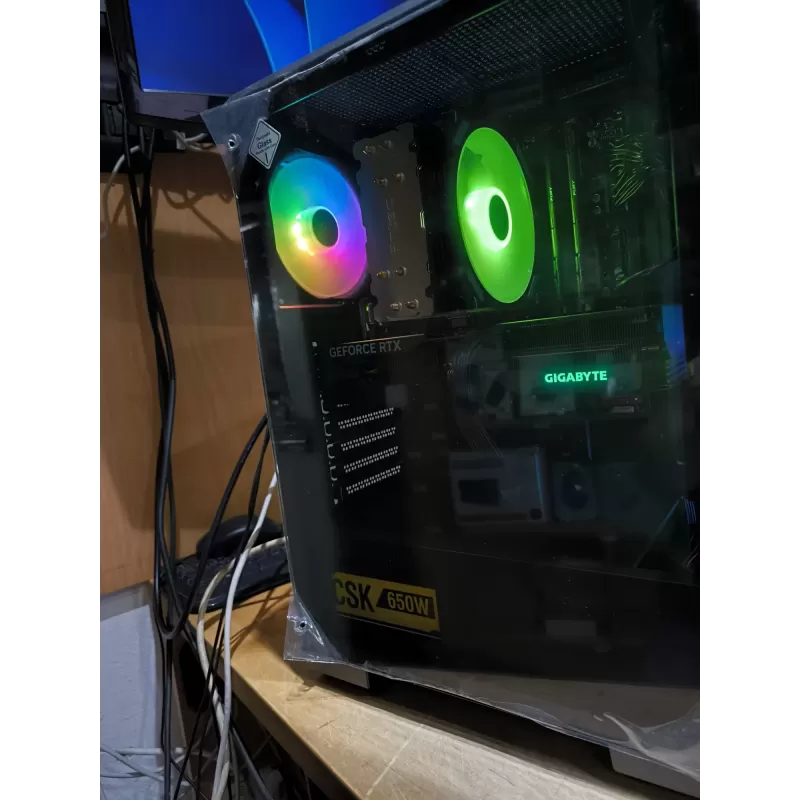 Pro Gaming PC - Intel Core i5 12400F + RTX 4060 Ti 8GB VRAM + 16GB RAM - G-PRO-190